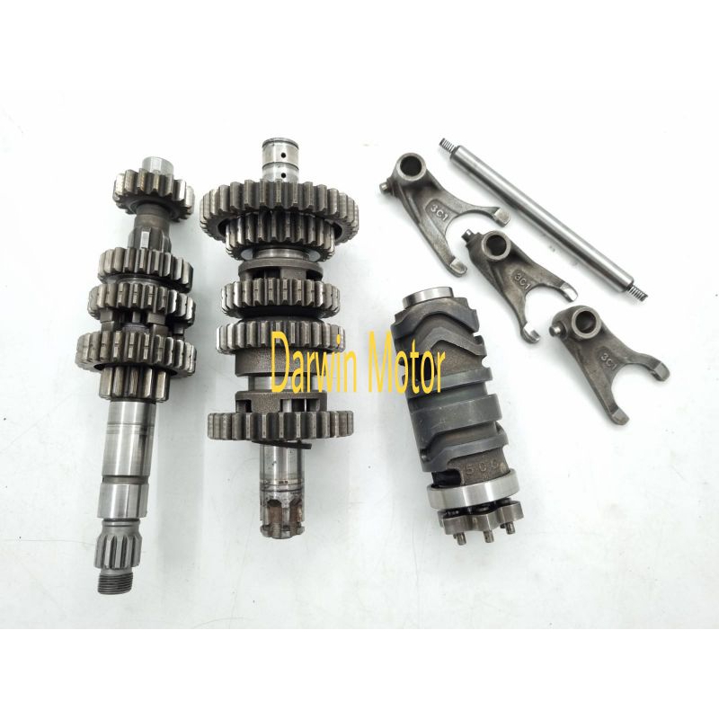 GEARBOX GEARBOK GIGI RASIO TRANSMISI JUPITER MX NEW 5 SPEED ORIGINAL