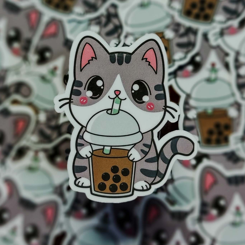 

Sticker Cat Lucu Kualitas Anti Air Anti Gores Stiker Motivasi - Laptop/ Jurnal/ Tumbler/Koper/Cermin/ Kulkas DLL
