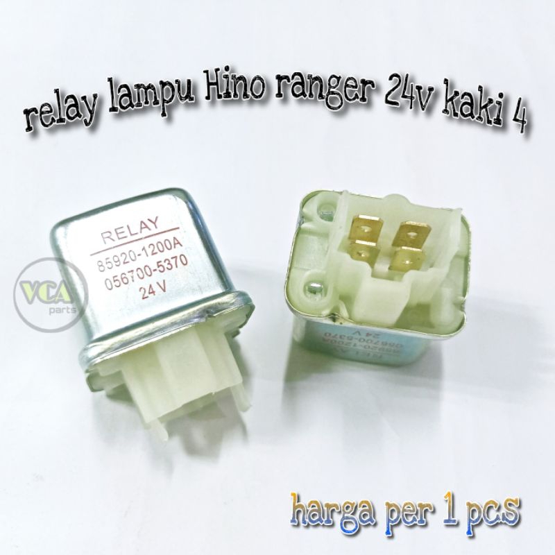 RELAY LAMPU HINO RANGER 24V