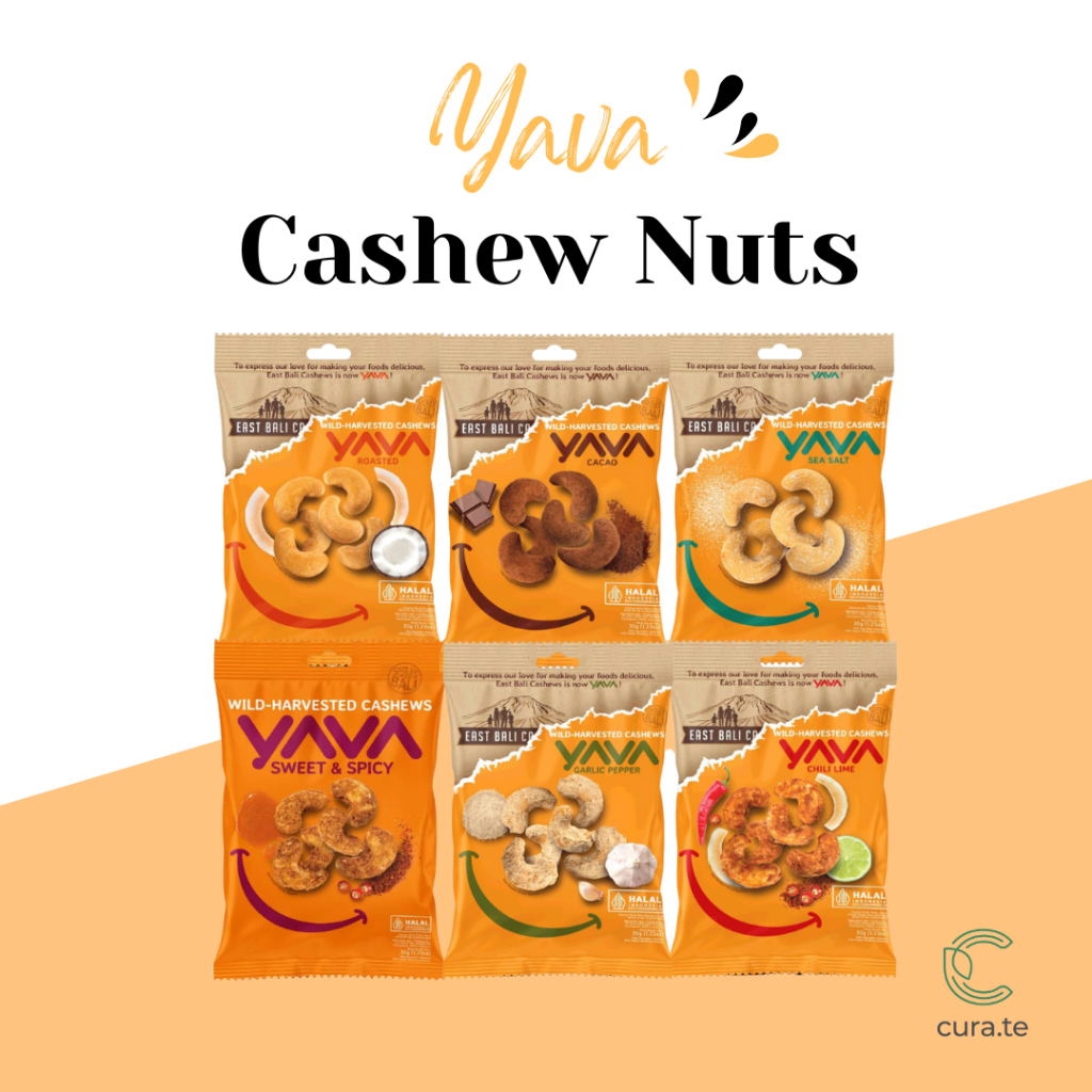 EAST BALI YAVA CASHEW NUTS KACANG METE PANGGANG | SNACK CEMILAN VEGAN MEDE MAKANAN RINGAN