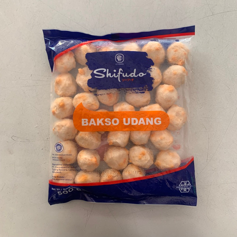 

Shifudo Bakso Bola Udang 500gr