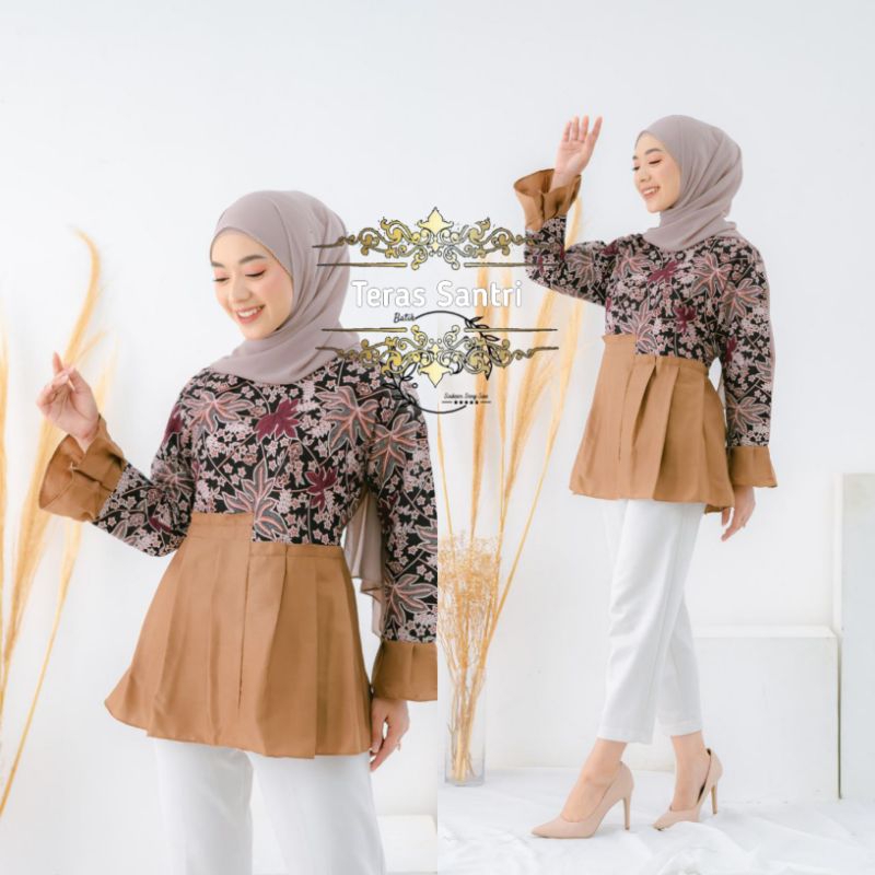Batik | Blouse | Batik blouse | Batik blouse modern | Batik blouse wanita | Batik wanita | Blouse wa