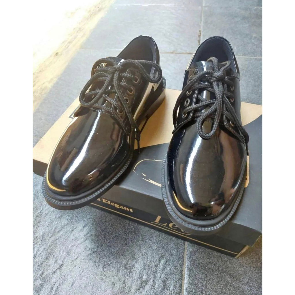 Sepatu PDH TNI AD AL AU Sepatu PDH SATPAM GLOSY