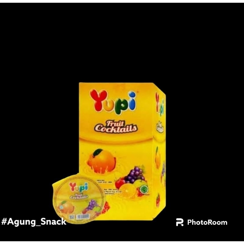 

Yupi Fruit cocktail 1 Box | 1 2bks )b@15gram