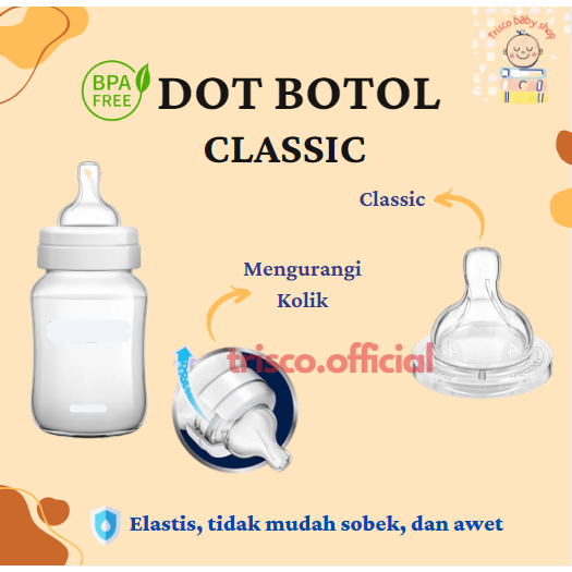 Dot Nipple Botol Natural dan Classic OEM (Cocok Untuk Aven)