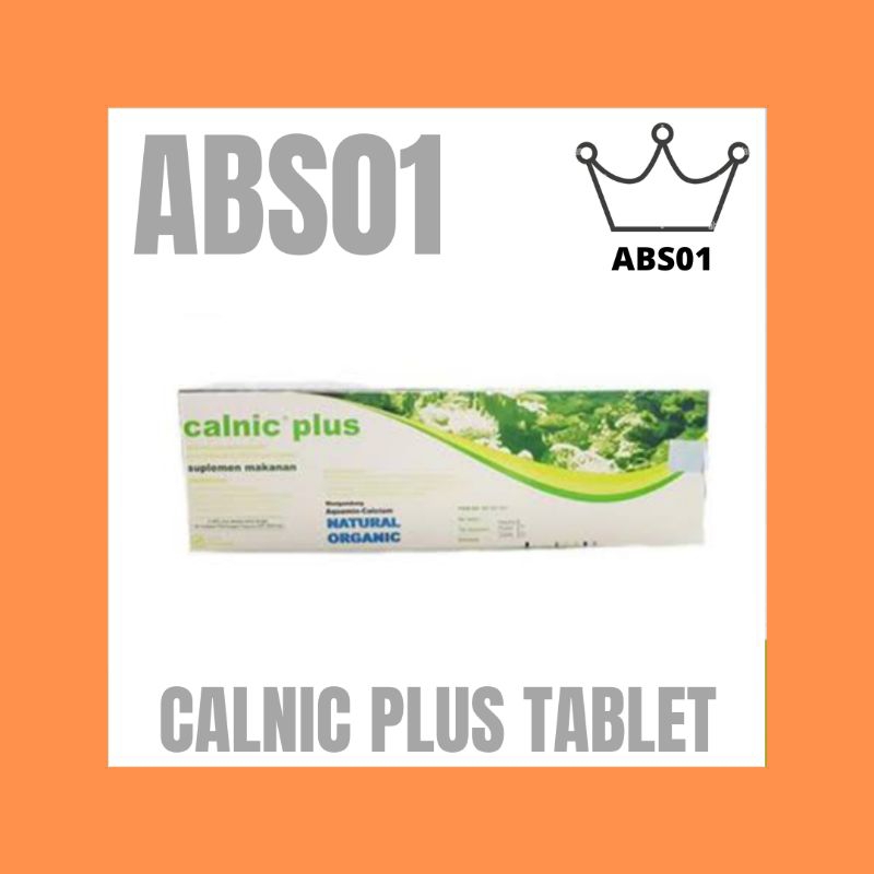 CALNIC PLUS TABLET VITAMIN TULANG PER BOX