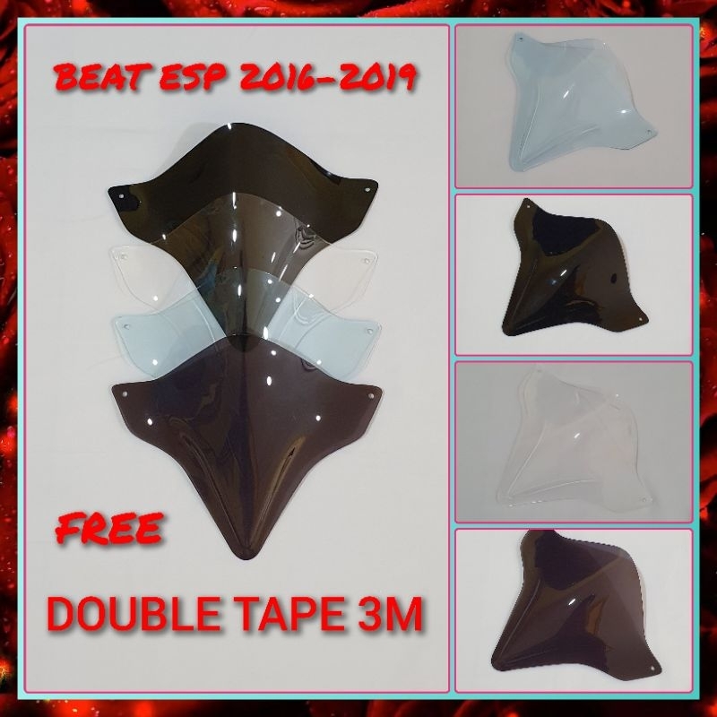 VISOR BEAT FI ESP 2016-2019 FREE DOBEL TIP 3M