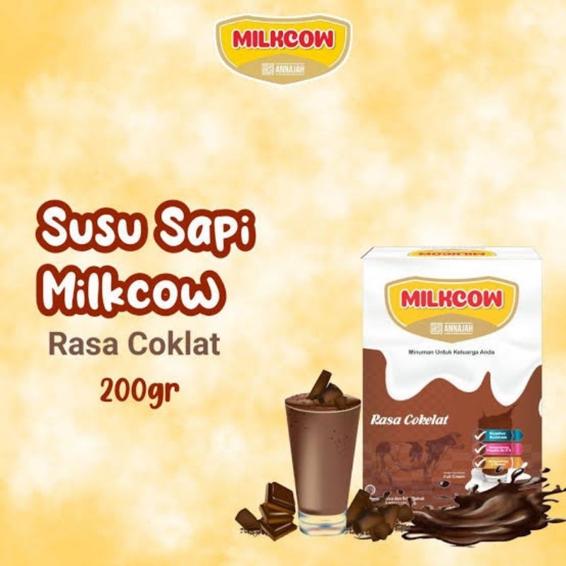 MILKCOW SUSU PENGGEMUK BADAN 200gram