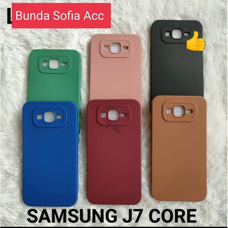 Softcase pro camera for Samsung J7 core TPU Candy pro