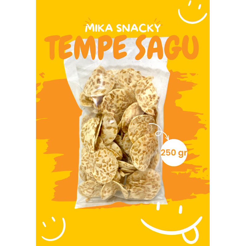 

Keripik Tempe Sagu Renyah 250gr