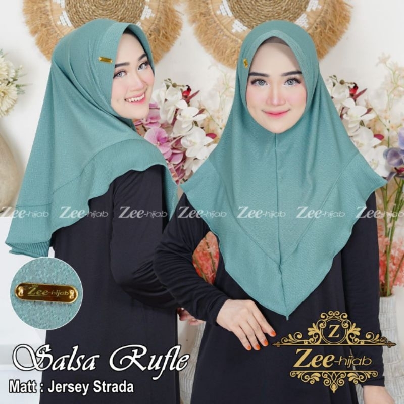 JILBAB SALSA RUFLE PLISKET / JILBAB REMPEL / JILBAB INSTAN/ JILBAB JERSEY / JILBAB ORI / HIJAB INSTAN / KERUDUNG INSTAN / JILBAB PREMIUM