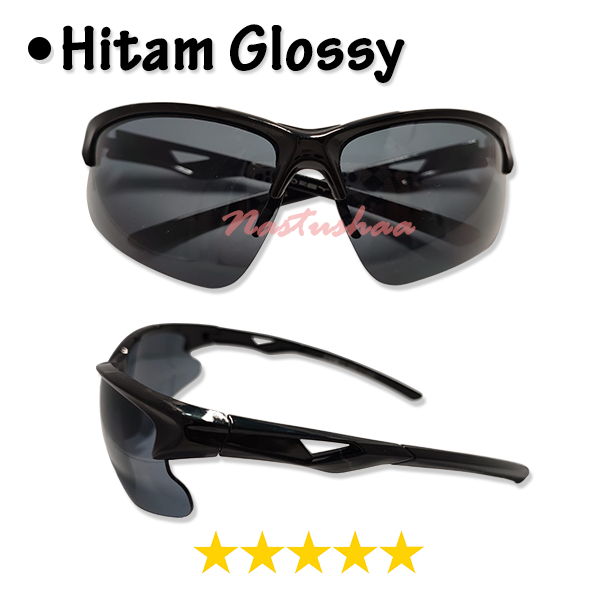 Kacamata Fashion Dewasa Cocok Untuk Olahraga Sepeda Outdoor Bike Sporty Biker Goes - Kacamata Sepeda Lensa Anti UV Protection Model Wraparounds Terbaru