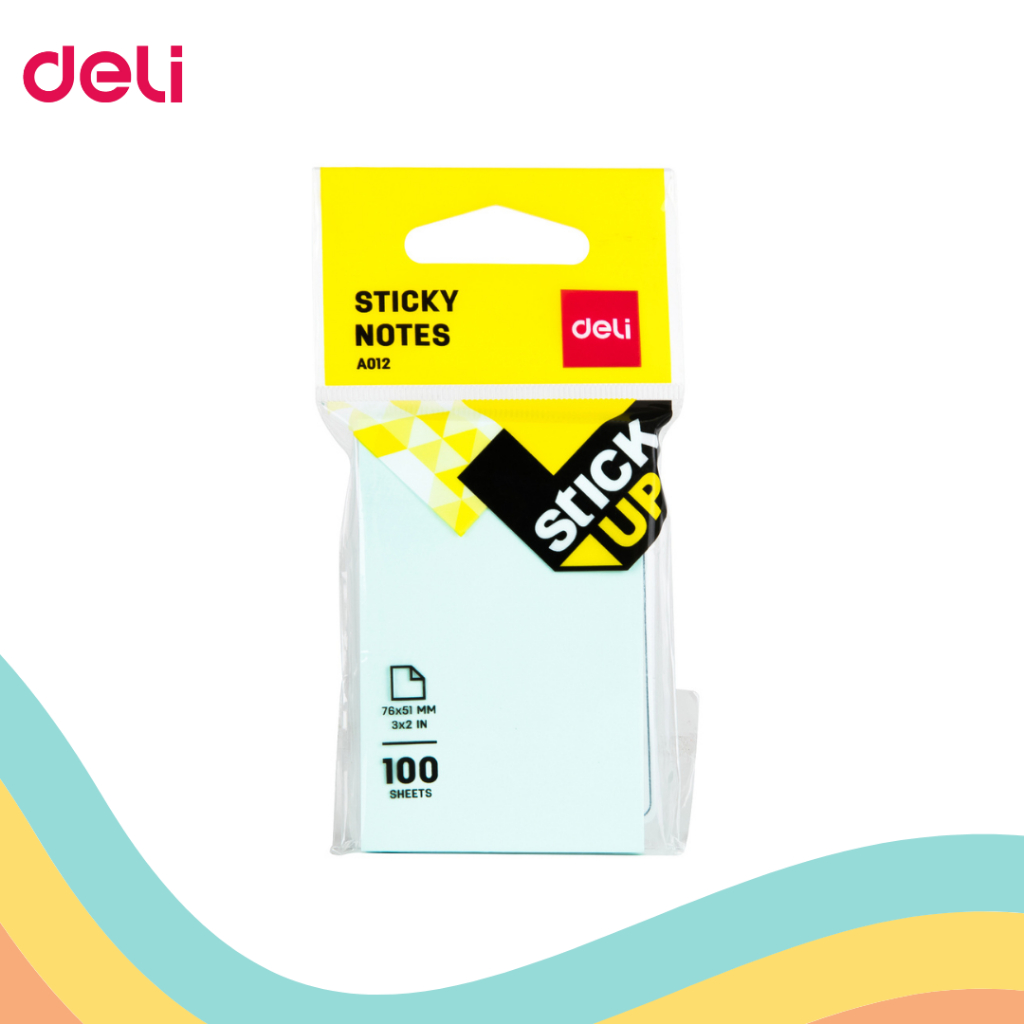 

STICK NOTE DELI 76 x 51 A-01202 (1 PCS)