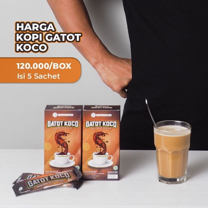 

Kopi Gatot Koco Isi 5 KOPI PENAMBAHAN STAMINA TAHAN 3HARI
