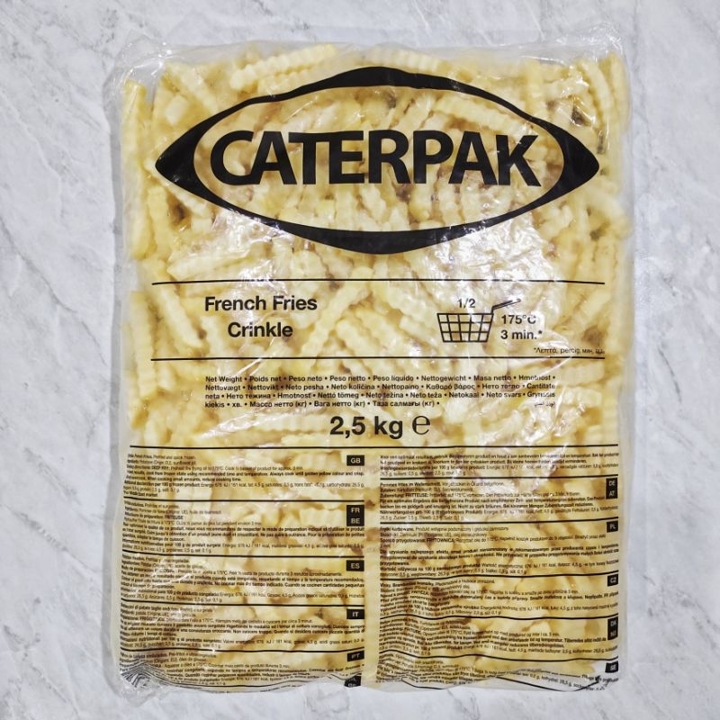 

McCain French Fries Crinkle Cut Kentang Crinkle Cut 2,5kg