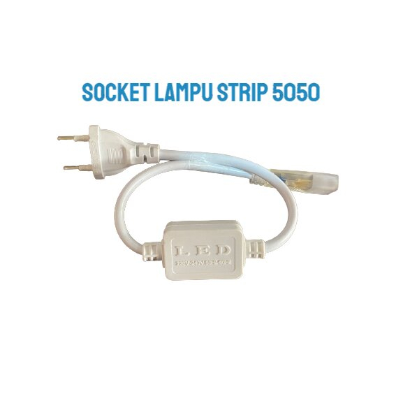 SOKET LAMPU LED STRIP 5050 CONNECTOR LAMPU LED