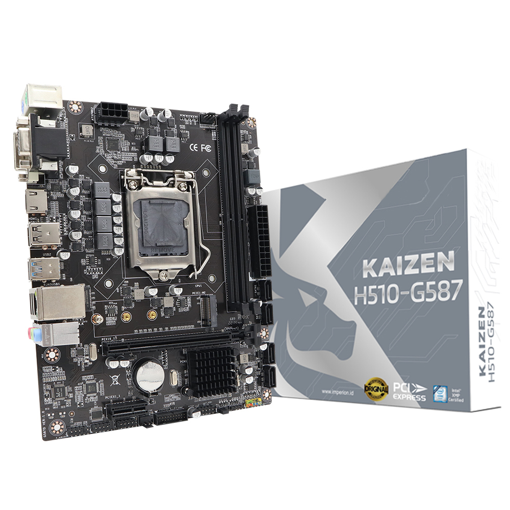 Motherboard Intel KAIZEN H510 Socket LGA 1200 DDR4 Mobo H510 INTEL