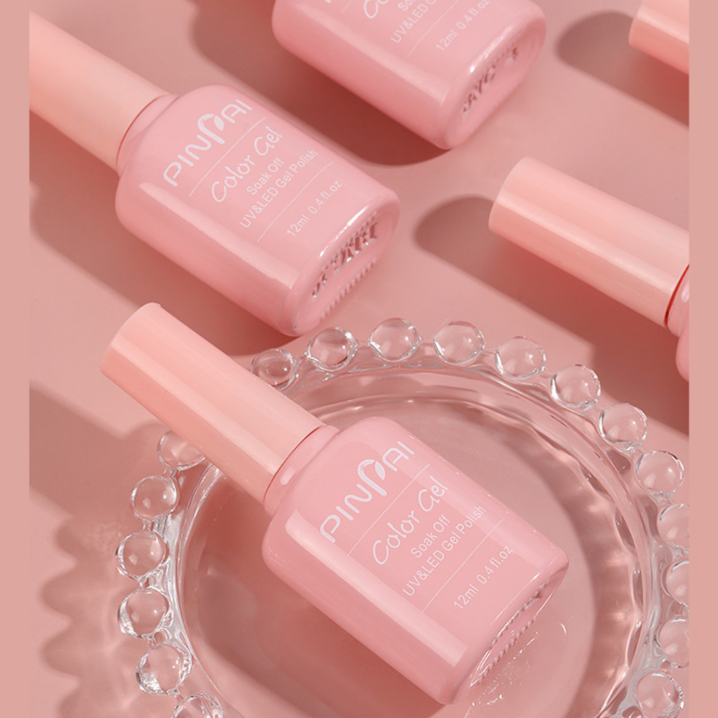 1 SET Pinpai Kutek Gel UV, Nail Polish Set