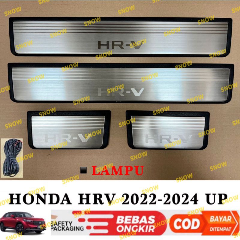 Sillplate Samping Mobil Honda HRV 2022 2023 2024 UP Activo Lampu LED