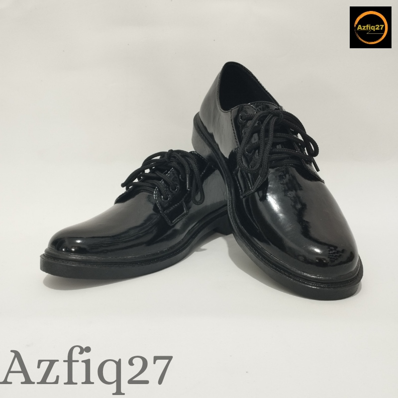 Sepatu Pdh Tni Porli Security Dinas Kantor Original Model Pendek Terbaru Merk AZFIQ27 #3