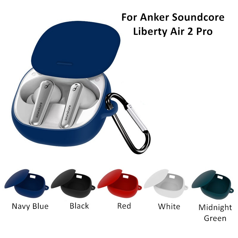 Soft Case Silikon TWS Anker Soundcore Liberty Air 2 Pro Anker Soundcore Liberty Neo 2 Anker Soundcore Liberty 3 Pro Anker Soundcore Liberty 4 + carabiner