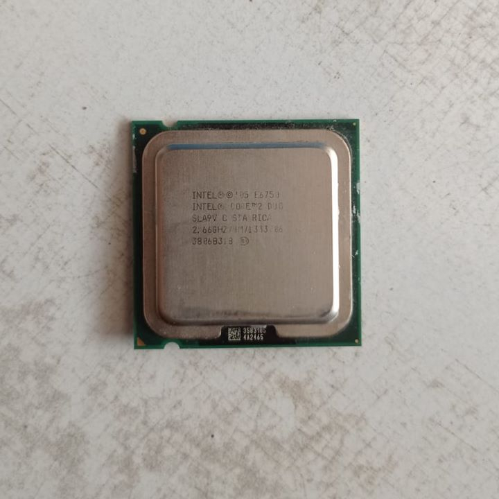 Prosesor Processor CPU PC Komputer Intel Core 2 Duo E6750 Bekas 47