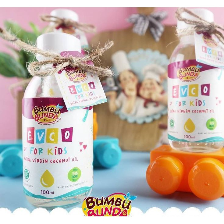 EXTRA VIRGIN COCONUT OIL (EVCO) FOR KIDS 100 ml minyak mpasi