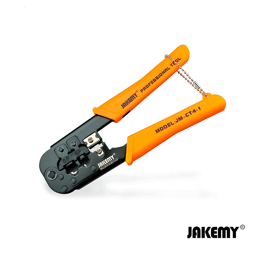 Jakemy Tang Crimping Tool LAN Network Cable 6P / 8P - JM-CT4-1 Original