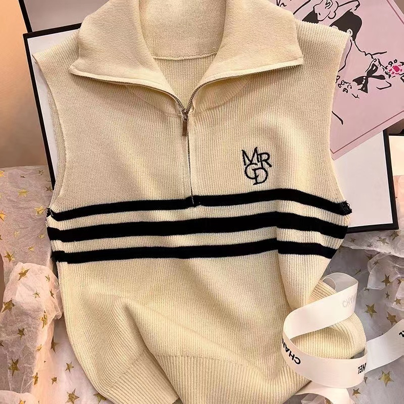 Melissa MRCD Tanktop Knit Import - Atasan Baju Rajut Wanita - TM (10077)