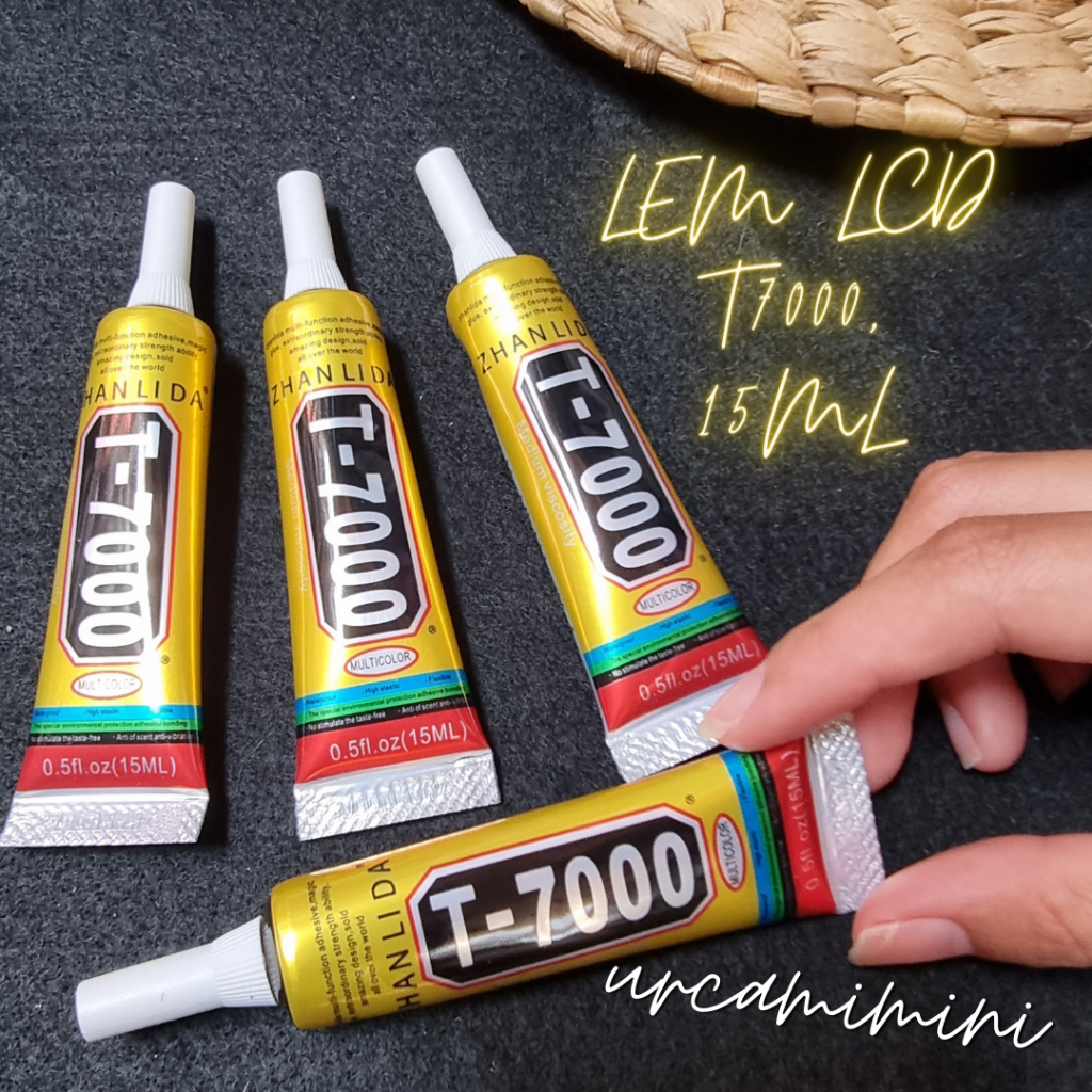 

✨LEM LCD T7000 - LEM TOUCHSCREEN T-7000 / LEM CASING / LEM HP 15ML CAIRAN HITAM / LEM LCD ZHANLIDA T7000 15ML HITAM / PEREKAT TOUCHSCREEN / TASKRIN / LAYAR SENTUH / TC HP