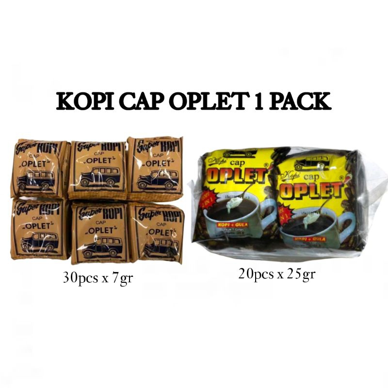 KOPI CAP OPLET MINI - OPLET GULA + KOPI (1PACK)