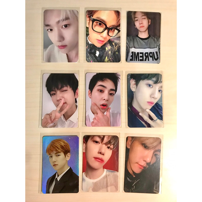 official exo photocard baekhyun xiumin pc md light smartphone stand hey mama ver C dmumt tempo andan