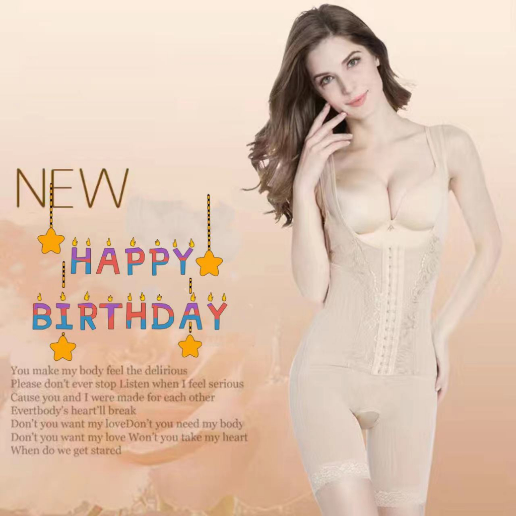 korset pelangsing perut 3rows hooks waist cincher body shaper original Open-end ultra-thin body shaping all-in-one suit waist beauty body enhanced version belly slimming clothes belly all-in-one body shaping clothes