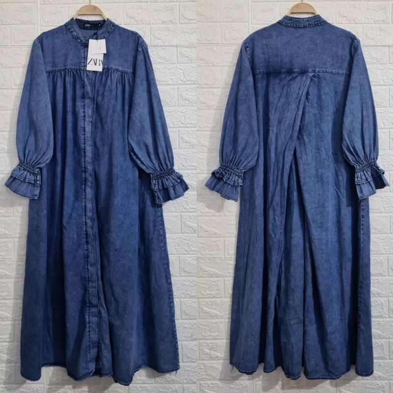 DRESS JEANS CD 00751 || Gamis Jeans Z4r4