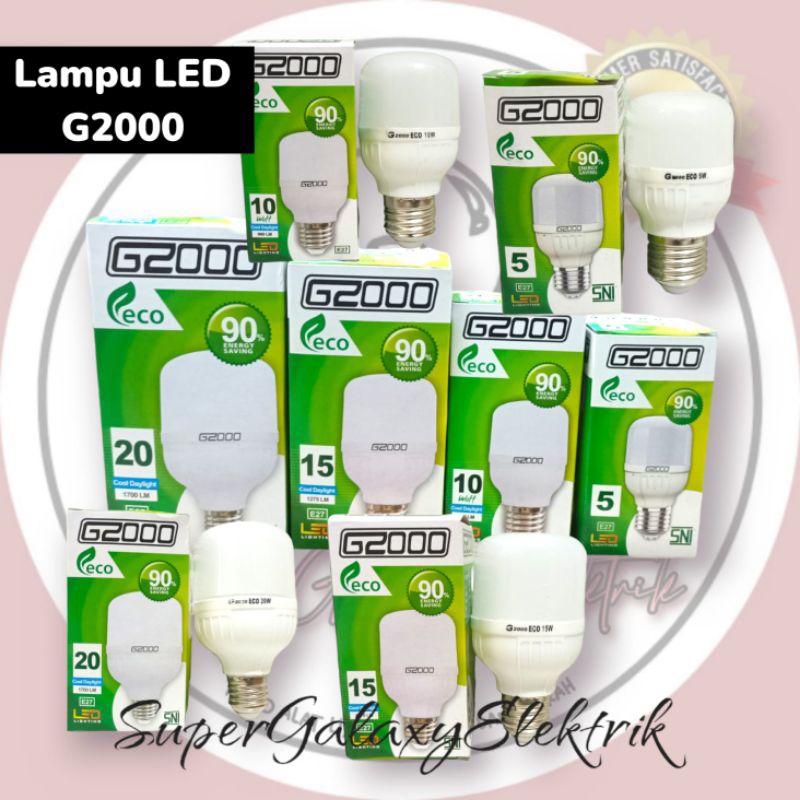 LAMPU LED KAPSUL MURAH  5W, 10W, 15W, 20W,30W,40W PUTIH