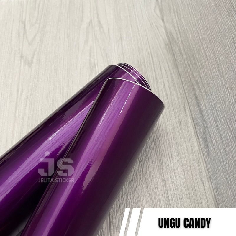 Skotlet Ungu Candy / Sticker Ungu Mettalic / Stiker Metalik Ungu Candy