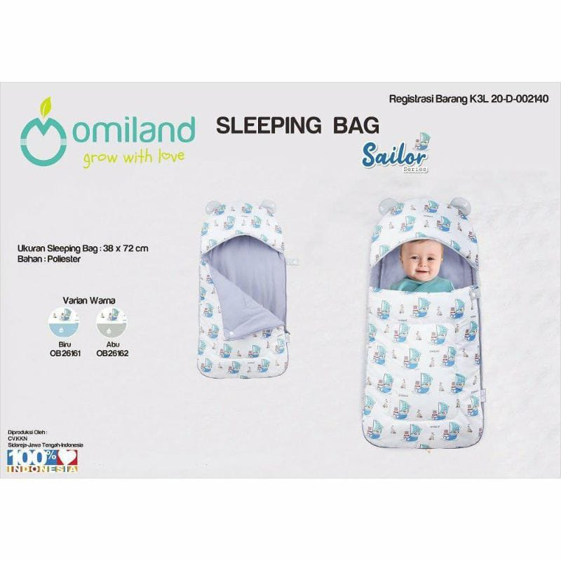 Omiland  Sleeping Bag Sailor Series/Baby Blanket / Selimut bayi