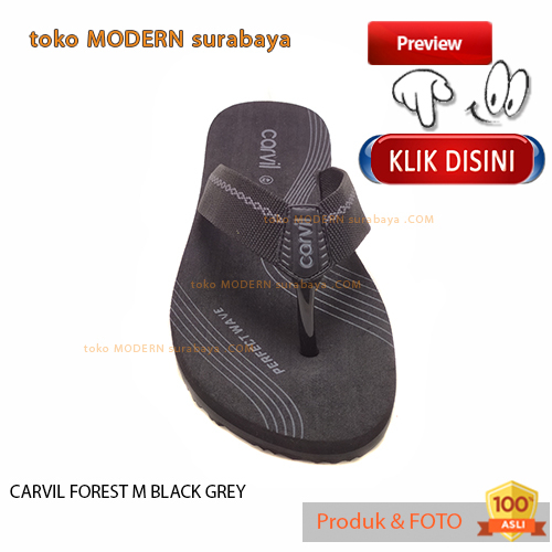 Sandal pria casual sandal jepit spons CARVIL FOREST M