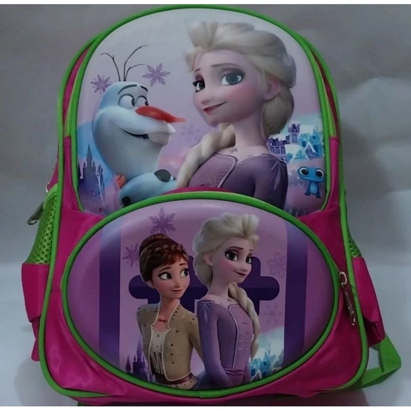 TAS RANSEL IMPORT ANAK PEREMPUAN KARAKTER FROZEN