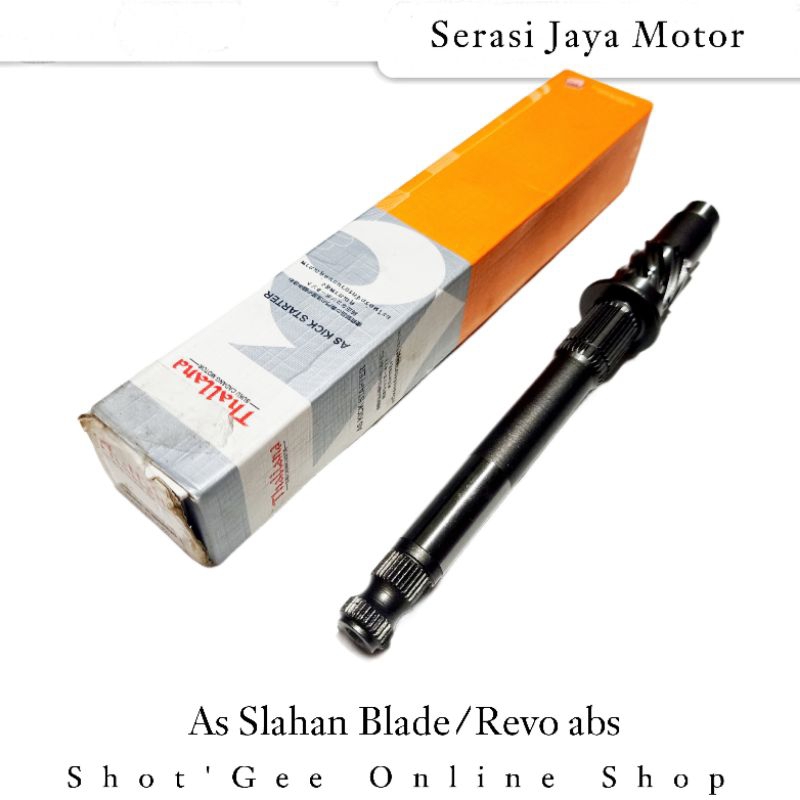AS SELAHAN SLAHAN AS KICK STATER REVO ABS / BLADE