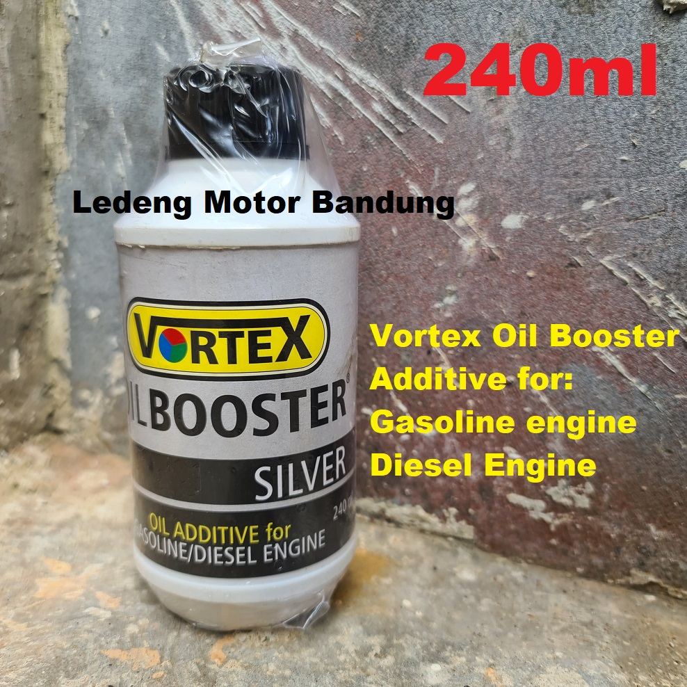 Vortex Oil Booster Silver Additive for Gasoline or Diesel Engine Oli
