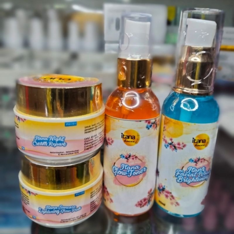 paket cream wajah itana