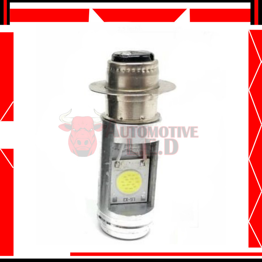 LAMPU DEPAN 2 MATA COB SX02 AC DC MERK SXC LAMPU LED UTAMA DEPAN 2 LED LAMPU DEPAN MOTOR H6 COB 2 MATA LED AC DC PNP I Led H6 Cob 2 Mata I lampu led motor ac dc