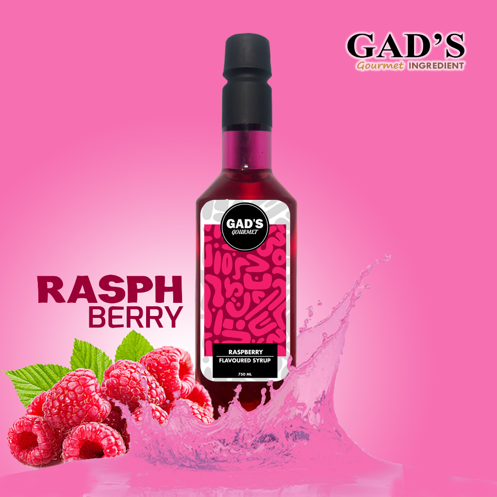 

Syrup Rasphberry Gad's Gourmet 750ml