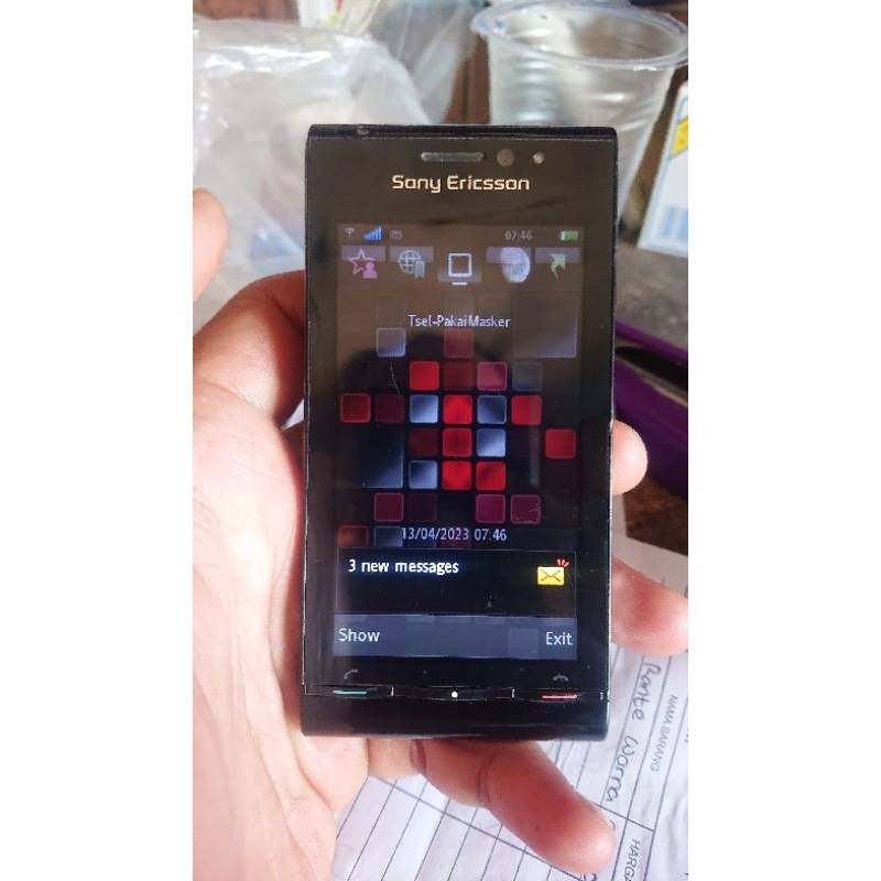 Sony ericson u1i satio