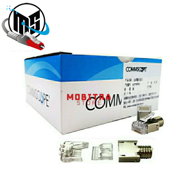 Connector RJ45 UTP Cat6 Commscope / AMP Konektor Original