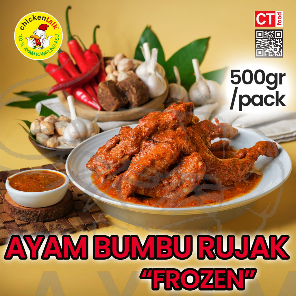 

AYAM KAMPUNG UNGKEP (BUMBU RUJAK) "Chicken Talk