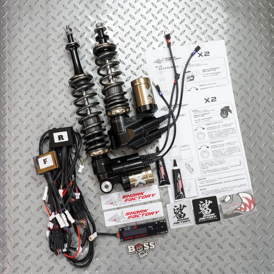 Electronic Shock Tabung Shark Factory X2 E Bronze Sprint Primavera