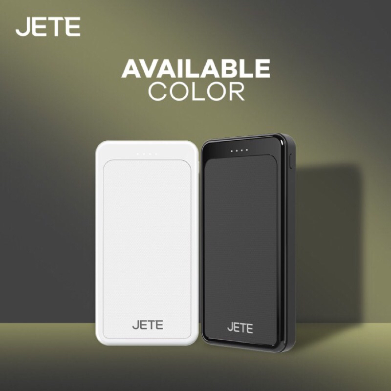 Powerbank JETE C8 10000mAh with Dual USB Output 2.1A