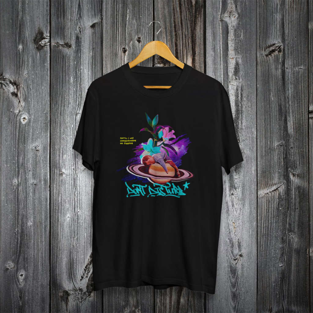 FORTGLAS SLEEP KAOS MOTIF PRIA COTTON COMBED 30S REGULER FIT LENGAN PENDEK